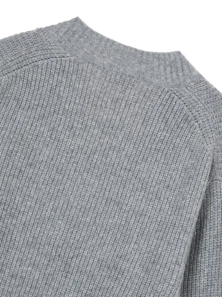 Pulover Studio Tomboy cu decolteu în V gri