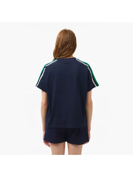 Lacoste T-Shirt granatowy