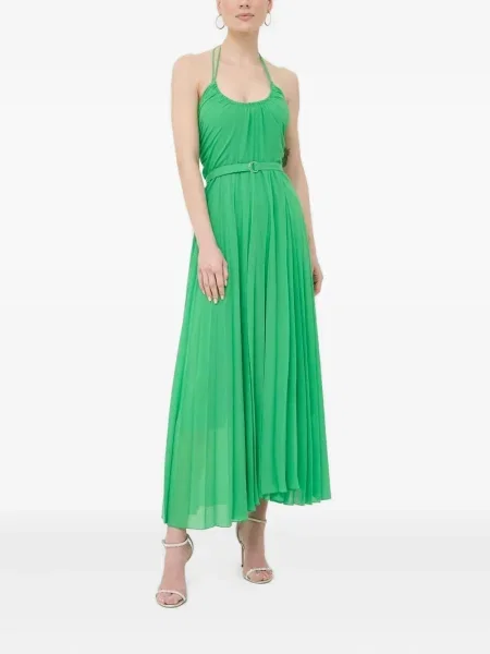 Rochie maxi Beatrice B de costum verde