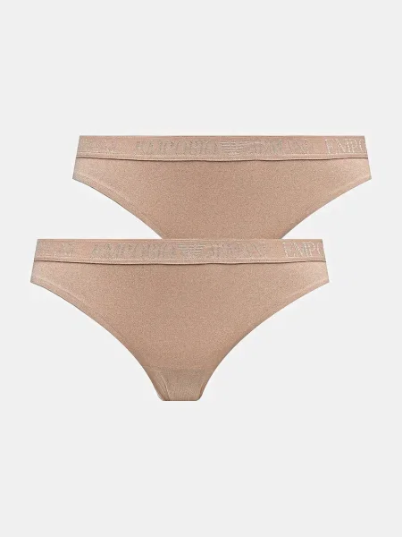 Бикини Emporio Armani Underwear 2 броя бежово