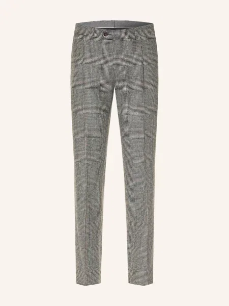Dressler Oblekové Kalhoty Jaden Regular Fit Z Flanelu weiss