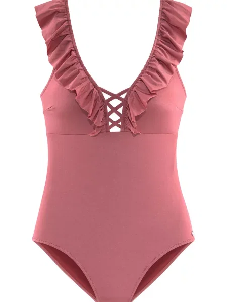 S.Oliver Costum de baie întreg pal roz