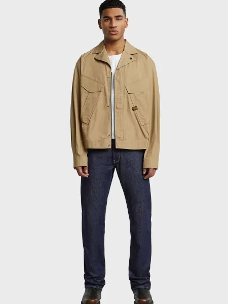 Прямі джинси G-star Raw сині