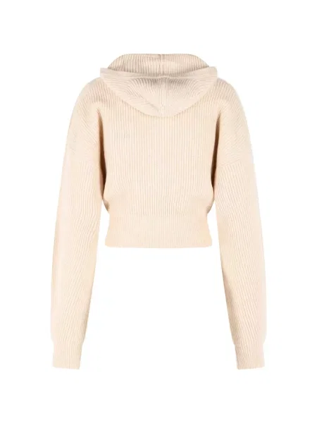 Cardigan Sportmax tricotate cu glugă