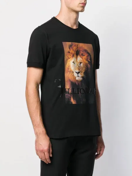 Tricou Billionaire cu imagine negru
