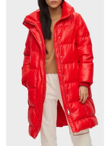 Пуховик Hugo Boss червоний