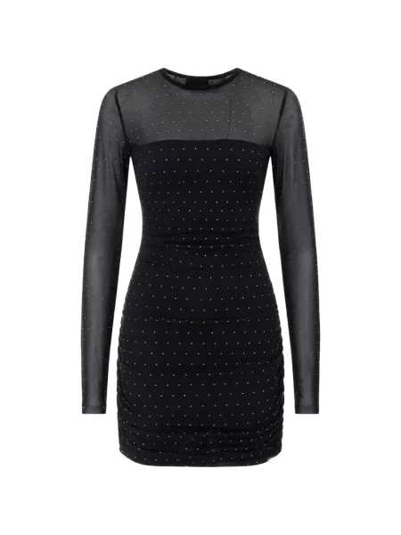 Stras rochie mini Liu Jo negru