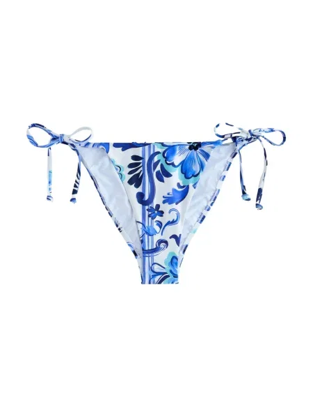 Next Bikini hlačke modra / voda / naravno bela