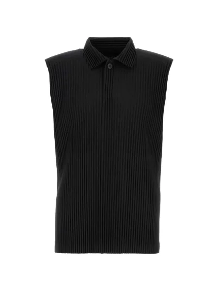 Cămașă Homme Plisse Issey Miyake fără mâneci negru