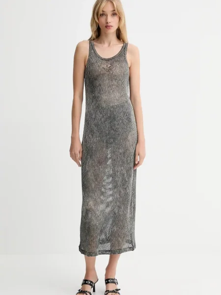 Diesel rochie din MAEVE-UTLT maxi drept gri