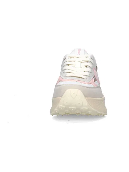 Blauer Sneakers bej