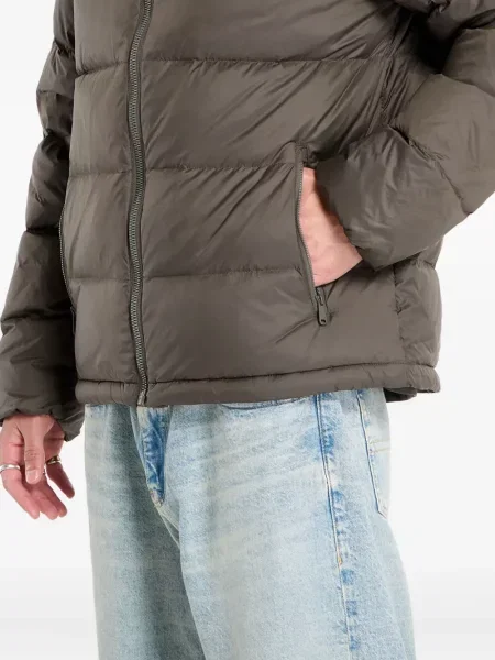 Geacă Calvin Klein cu glugă gri