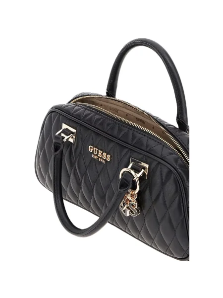 Geantă messenger Guess negru