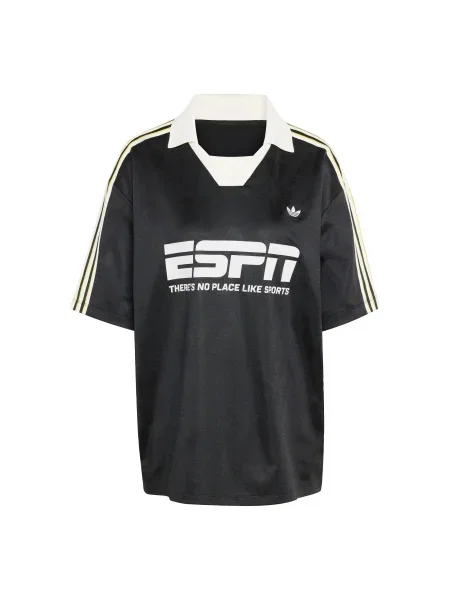 ADIDAS ORIGINALS Tričko FOOTBALL JERSEY žlutá bílá černá