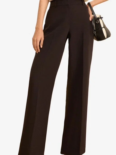 Love & roses Pantaloni cutați negru