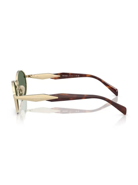Prada Okulary Przeciwsłoneczne Pr gold zielone