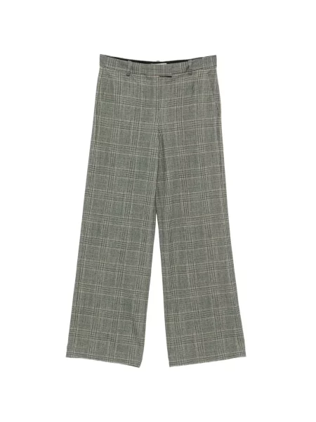 Pantaloni Circolo 1901 în carouri cu imagine gri