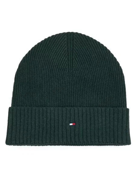 Tommy Hilfiger Шапка Flag Тъмнозелен