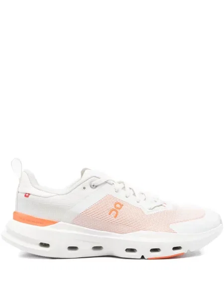 Sneakerși On-running cu șireturi din dantelă alergare alb