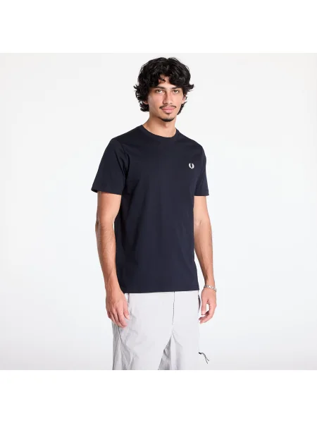 Футболка Fred Perry с круглым вырезом темно-синяя