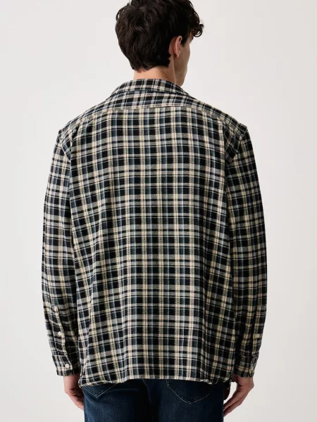 Koszula casualowa z brustasza Levi's niebieska