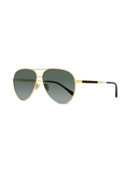 Saulės akiniai Jimmy Choo Eyewear auksinė