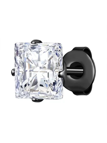 True Rebels Náušnice čierna