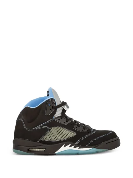 Sneakerși Jordan din piele de căprioară negru