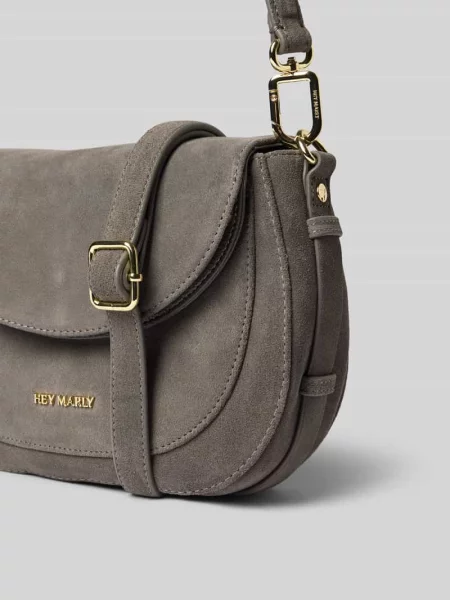 Torebka crossbody z czystej skóry cielęcej Model Big Sister' Hey Marly