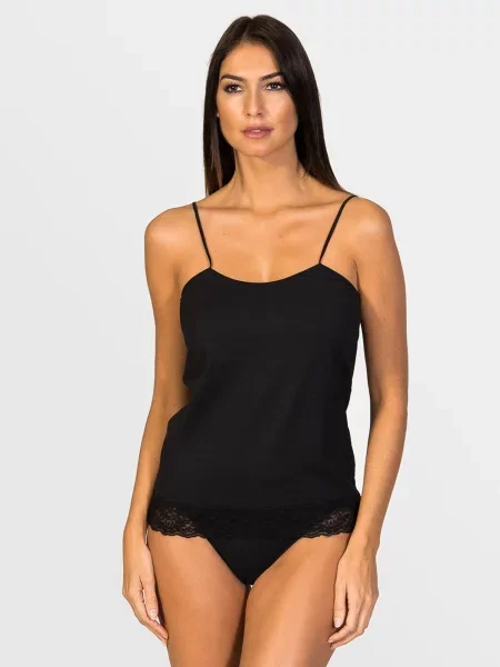 Zd ZERO DEFECTS Maiou Afrodita Cuff lace Soy fiber' negru
