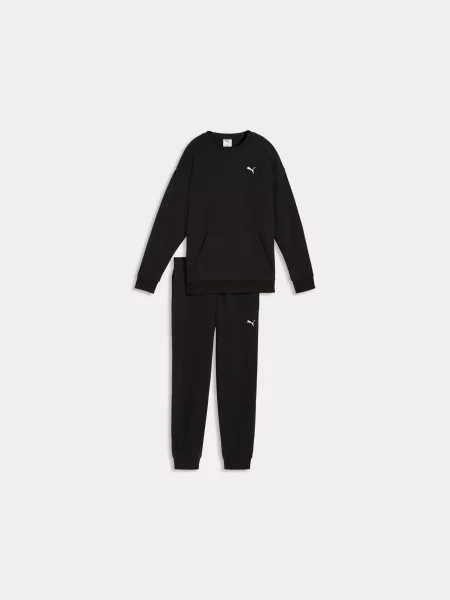 Спортивний костюм PUMA Relaxed Sweat Suit комбінований верх чорний