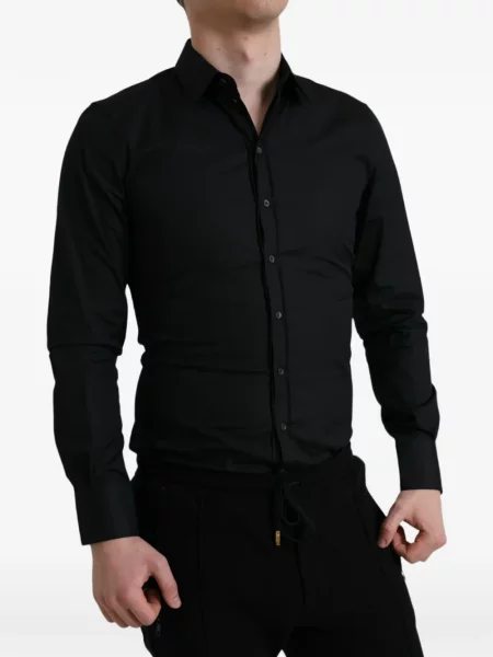 Lung cămașă Dolce & Gabbana negru