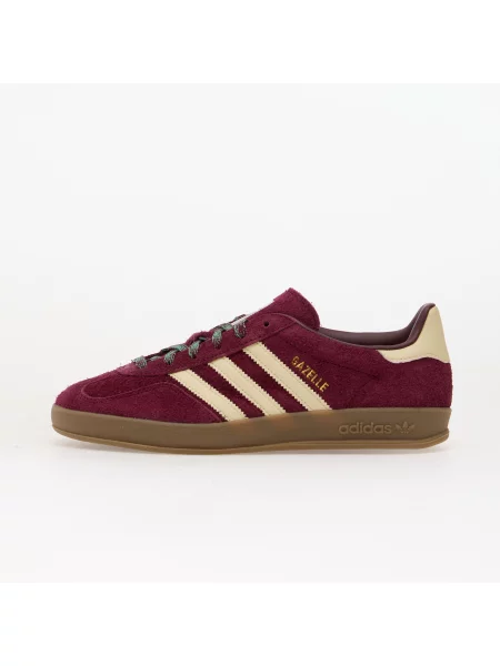 Trampki adidas Gazelle Indoor Maroon/ Warm Vanilla/ Blanch Green EUR 37 zielone
