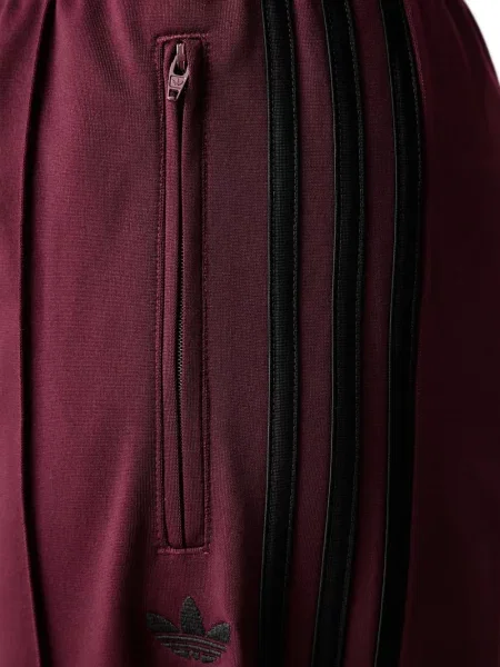 Pantaloni Adidas alergare cu autograf negru