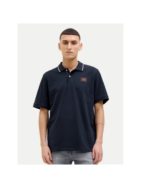 Jack&Jones Pólóing Hudson Regular Fit sötétkék