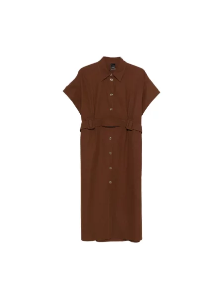 Sukienka Pinko brązowa