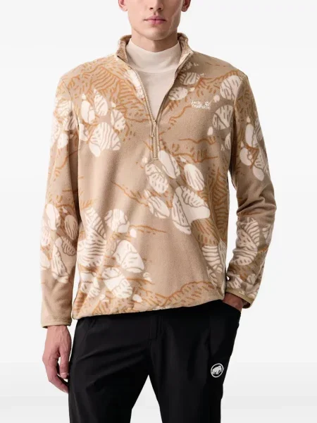 Pulover Jack Wolfskin din fleece cu imagine
