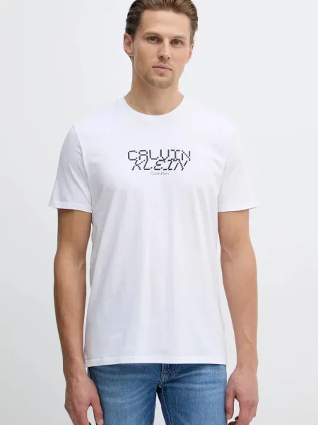 Calvin Klein Jeans tričko bílé