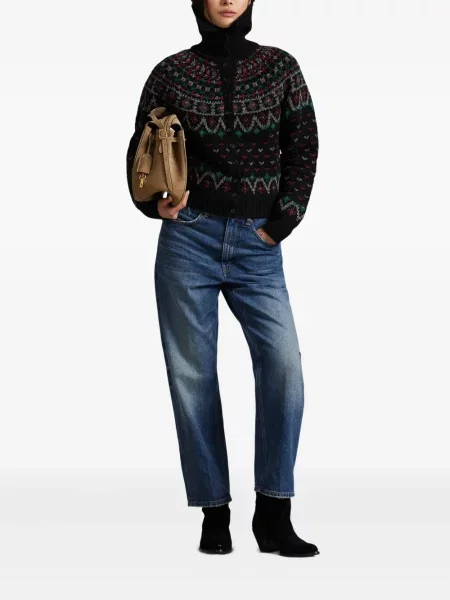 Căciulă Polo Ralph Lauren cu broderie tricotate de costum albastru