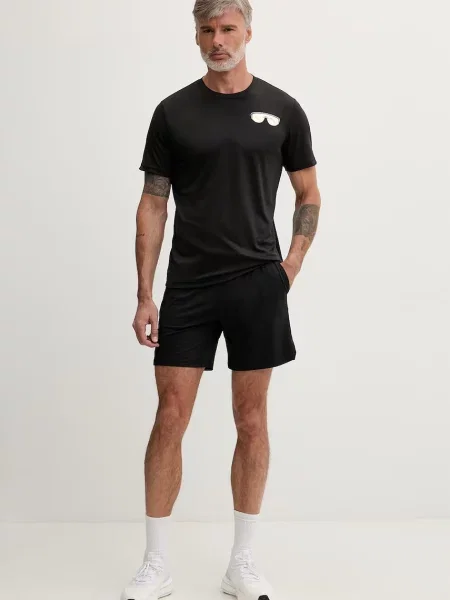 Puma tréningové tričko pánske Run Nitro Graphic čierna