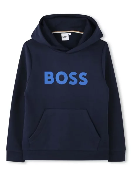Bluza z kapturem dziecięca Bosswear niebieska