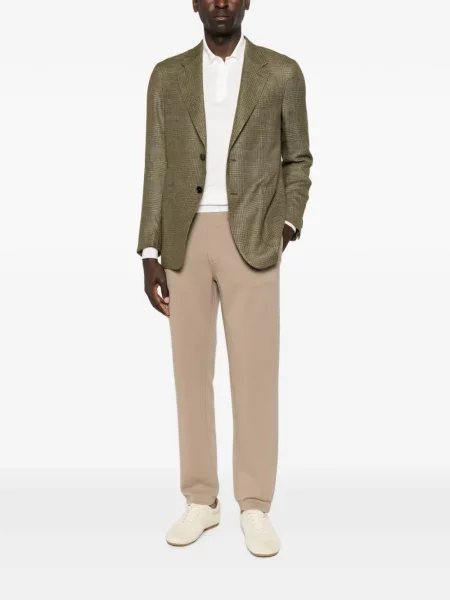 Geacă Zegna cu rever verde