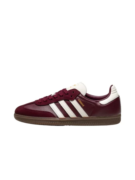 Sneakersy Adidas Samba zamszowe brązowe