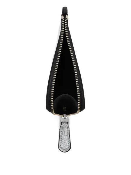 Portofel Marc Jacobs din piele argintiu