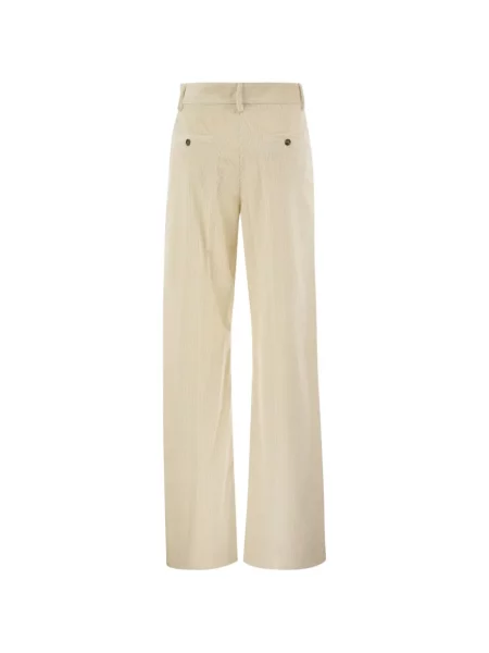 Pantaloni Weekend Max Mara de catifea cord