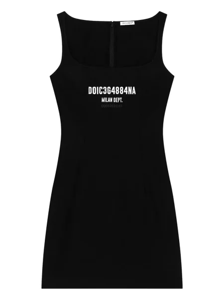 Dětské šaty Dolce & Gabbana černé