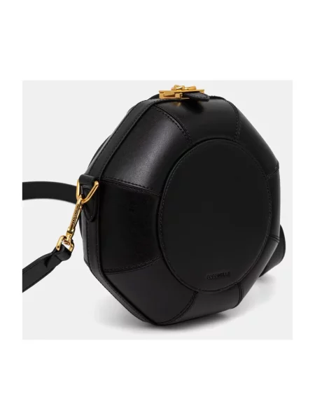 Coccinelle torebka crossbody skórzana czarna
