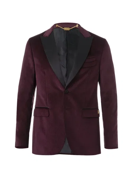 Sacou Billionaire cu rever violet