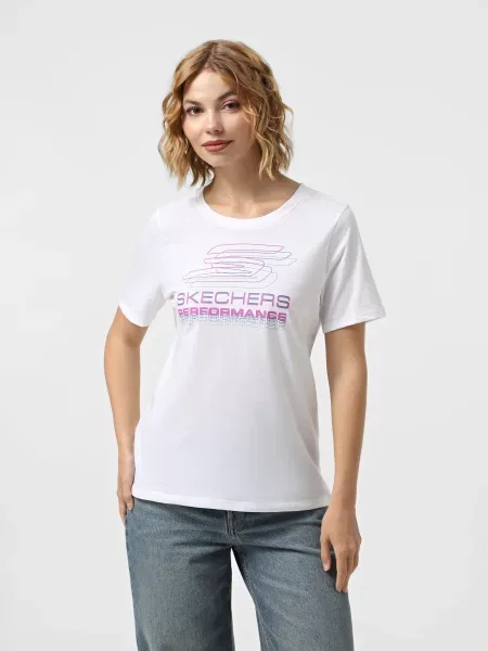 Футболка Skechers белая