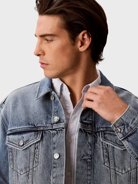 Класична джинсова сорочка Calvin Klein Jeans синя